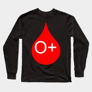 blood type Long Sleeve T-Shirt